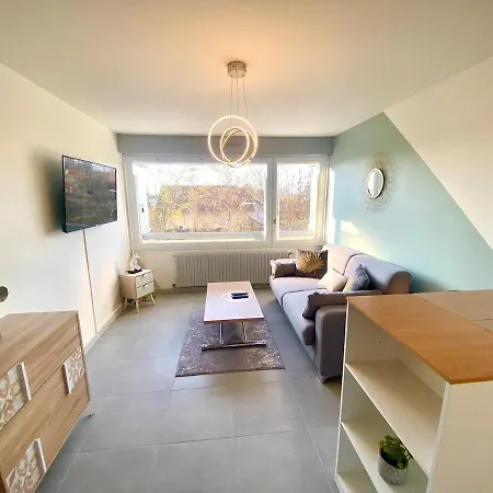 Sobnb-studio 2pers Refait à Neuf Proche Frontière. Appartement