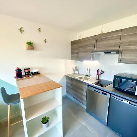 Appartement Sobnb-studio 2pers Refait à Neuf Proche Frontière.